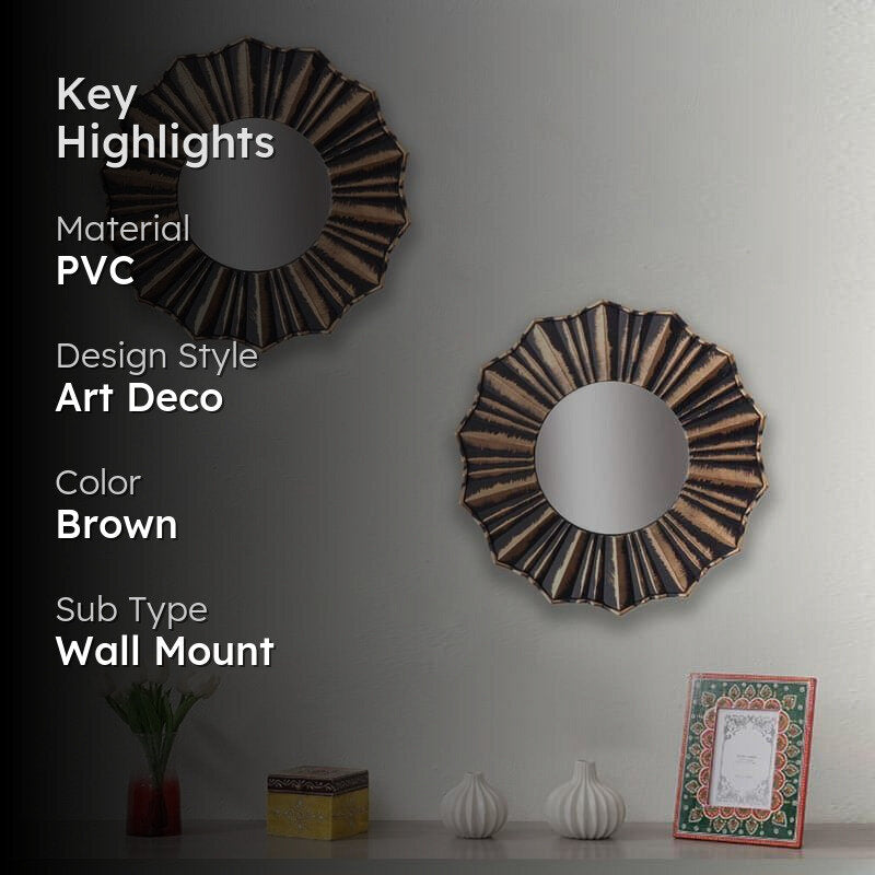 Imsie Flora Decorative Mirror - Set Of Two media 2
