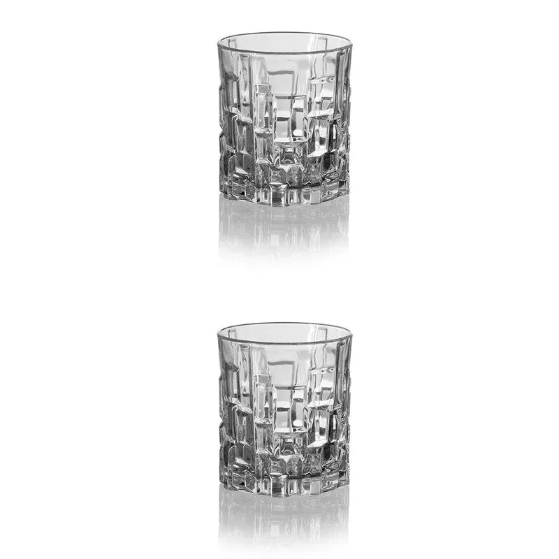 Timeless Italian Crystal Whiskey Glasses (330 mL Each) - Set Of Two media 6