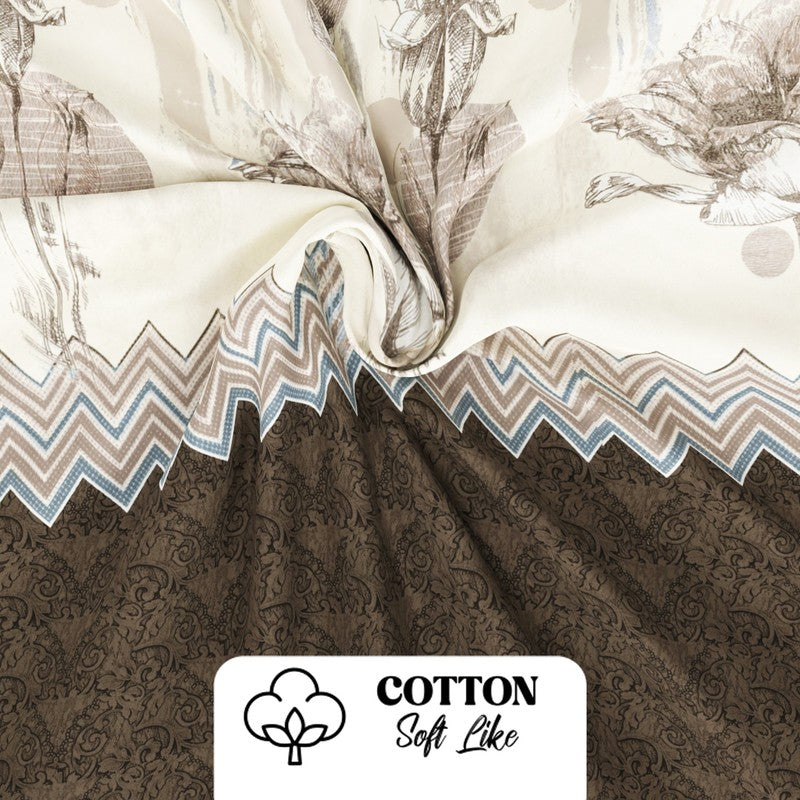 Brevos Bedsheet (Brown) - 115 GSM media 6