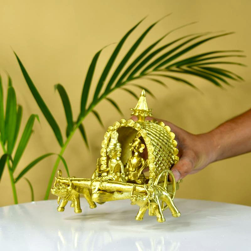 Royal Ratha Brass Showpiece