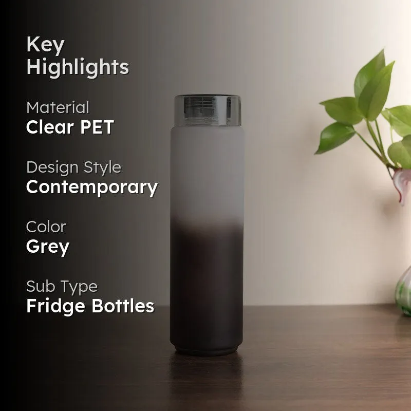 FrostHue Grey Clear PET Bottle - 1000 mL media 2