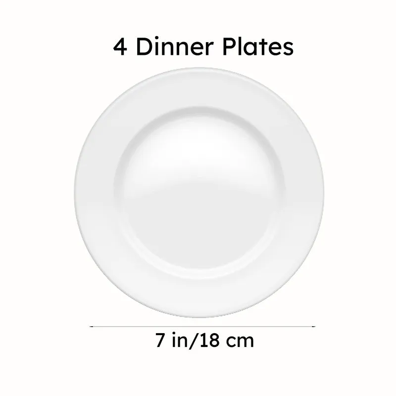 Retro Bloom Dinner Plates - Set Of Four media 8