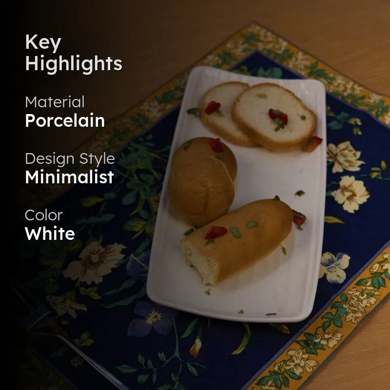 Sympho Porcelain Serving Platter media 2