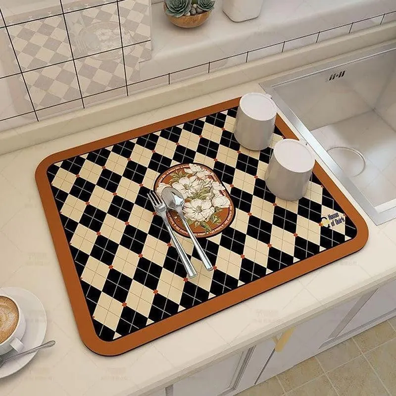 Slip-Free Step Dish Drying Mat media 1