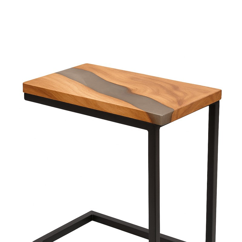 Zarlo Puregrain Teak Wood Side Table media 5