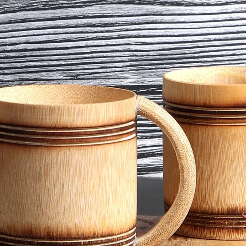 Eco Sip Bamboo Coffee Mugs (150 mL Each)- Set of Two - 5