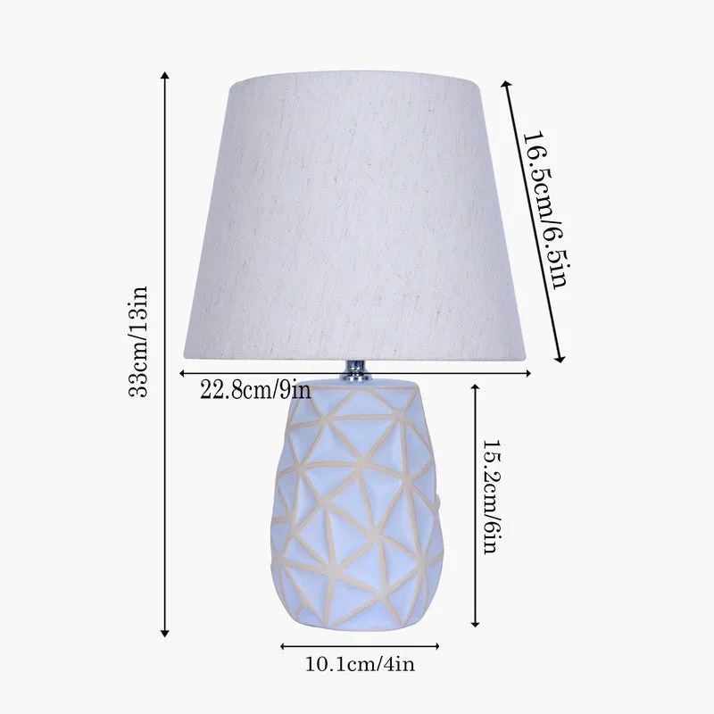 BrightHive Adaptive Ceramic Table Lamp - White media 8