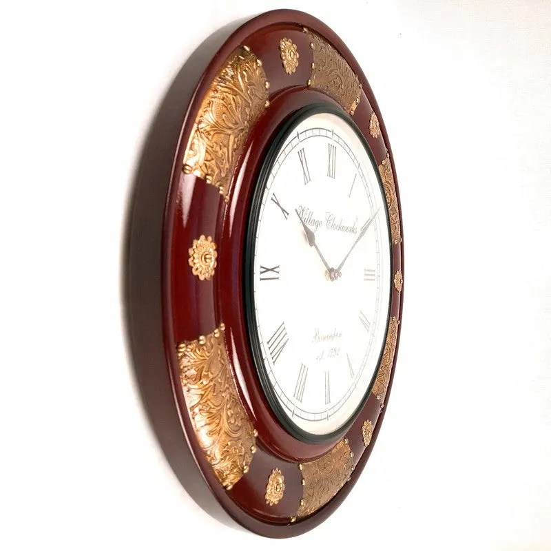 BoldHour Accent Wooden Wall Clock media 7