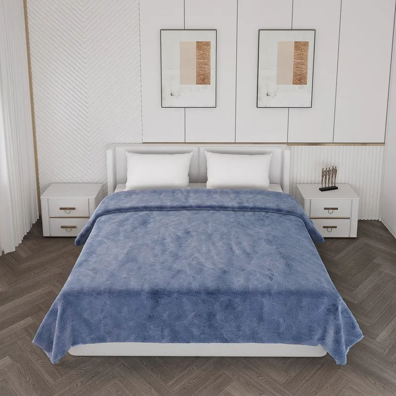 Monte Carlo Azure Bliss Blanket (Blue)- 1000 GSM media 3