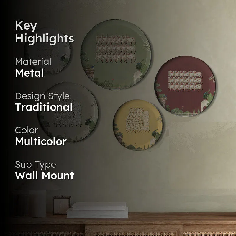 Heifer Metal Wall Plate - Set Of Five media 2
