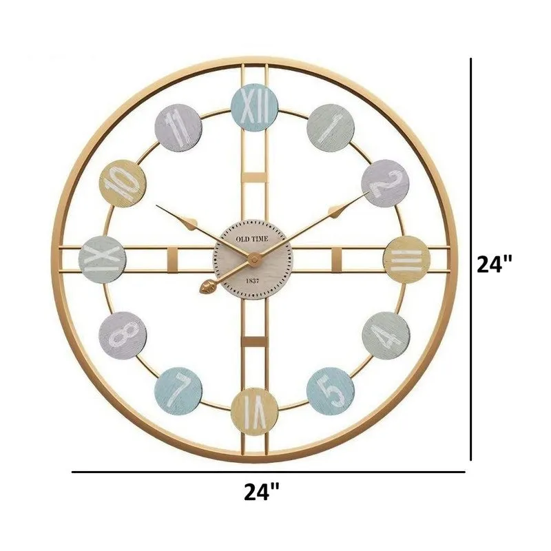 Sweep Silent Wall Clock - Gold media 5