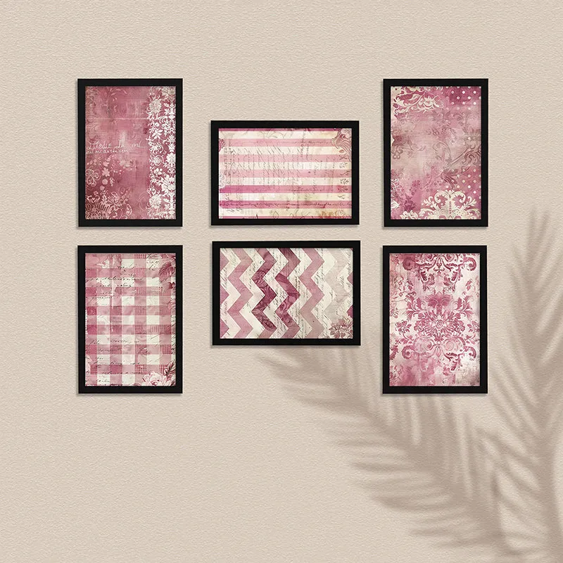 Geometry Of Patterns Wall Art - Set Of Six media 4