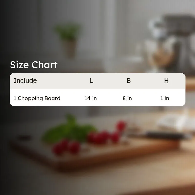 Oaknest Rectangle Wooden Chopping Board media 7