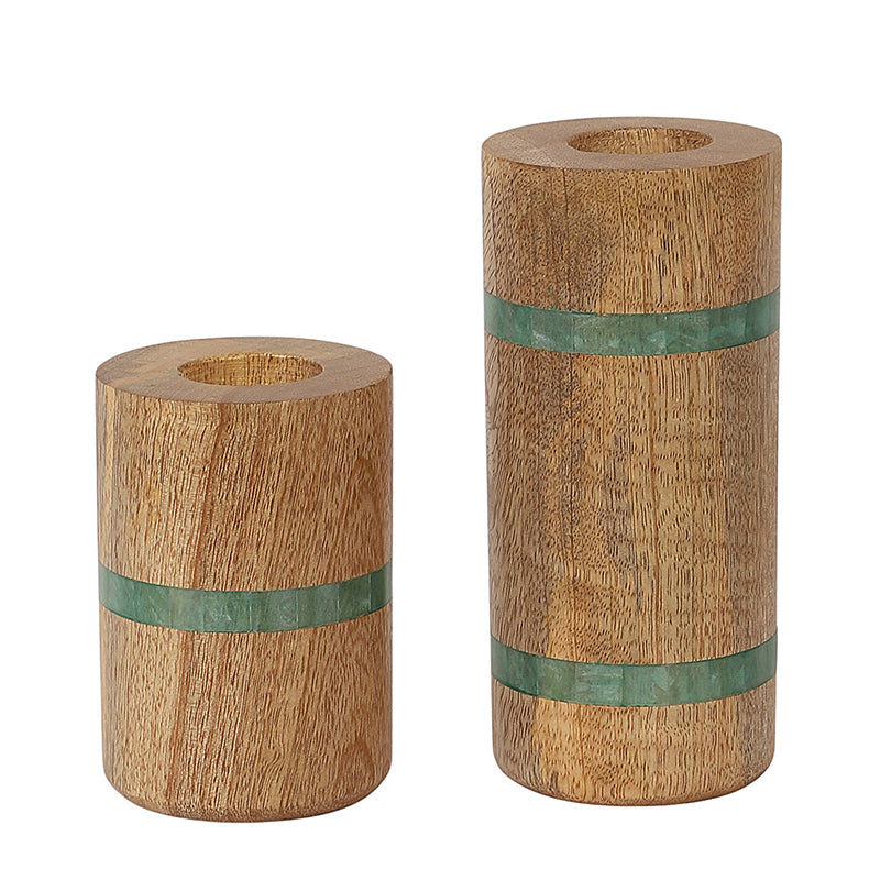 Barrella Mango Wood Candle - Set Of Three media 3