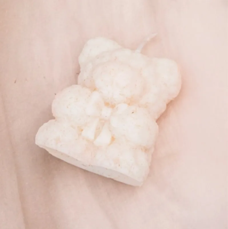 Adorable Teddy Bear Soy Wax Candle Set - Orange Scented media 5