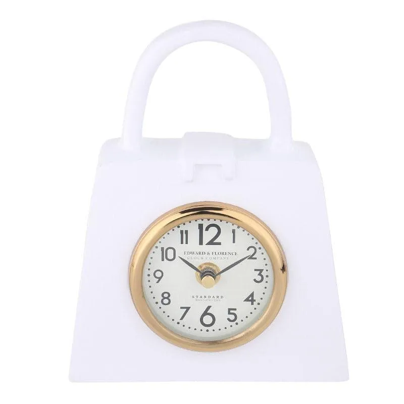 Shopping Show Table Clock - White media 3