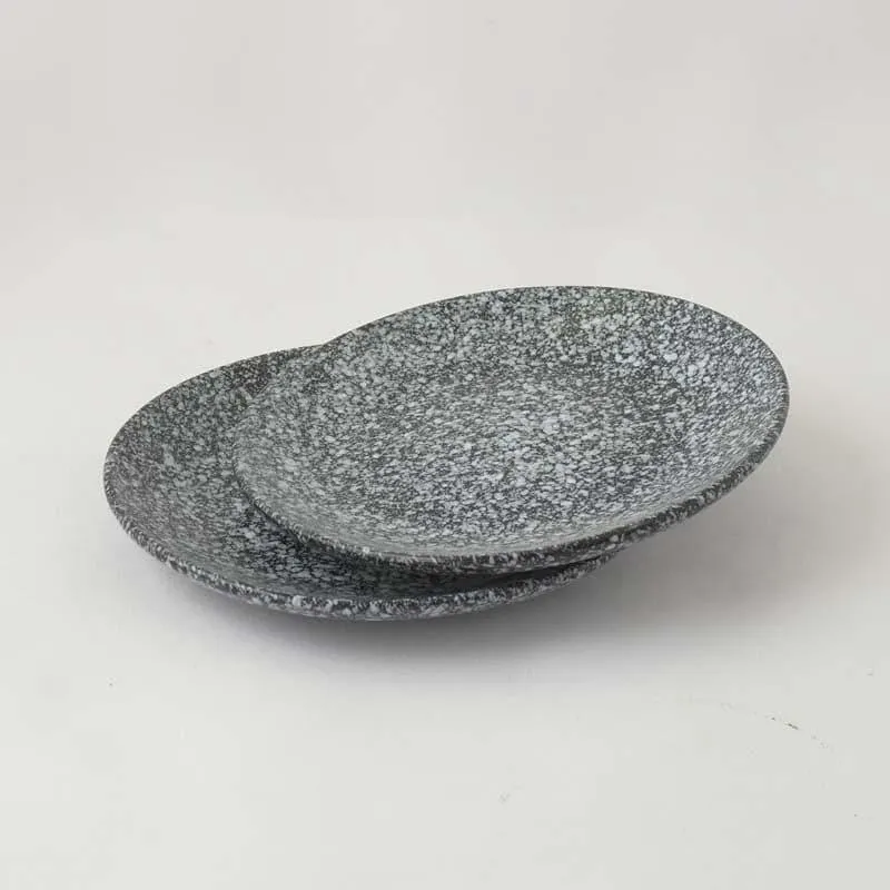 Far Grey Quarter Plate - Set Of Two media 4