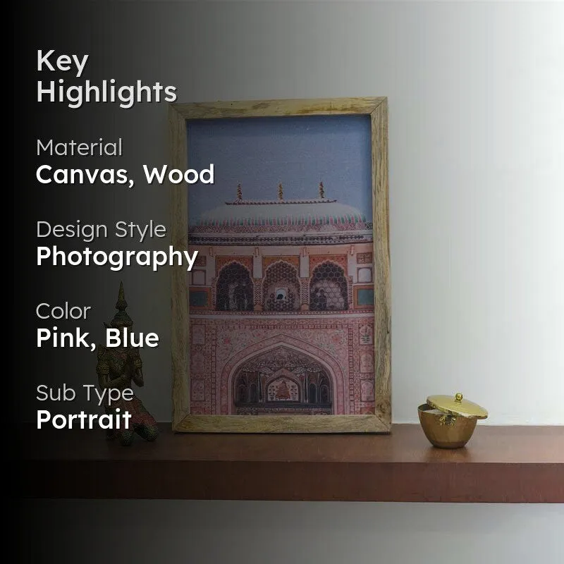 Rajgarh Fort Canvas Painting media 2