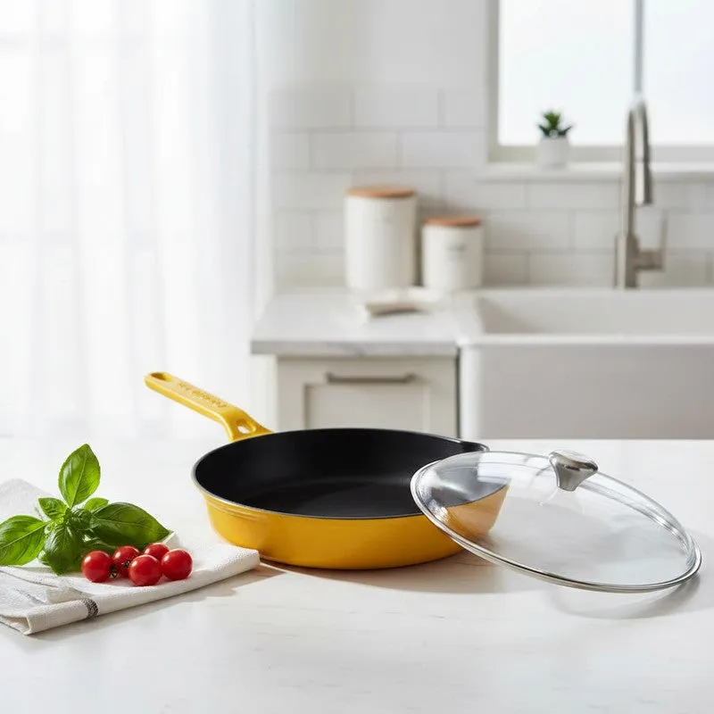 Cumin Co Enamel  Cast Iron Frying Pan - 1900 mL media 1