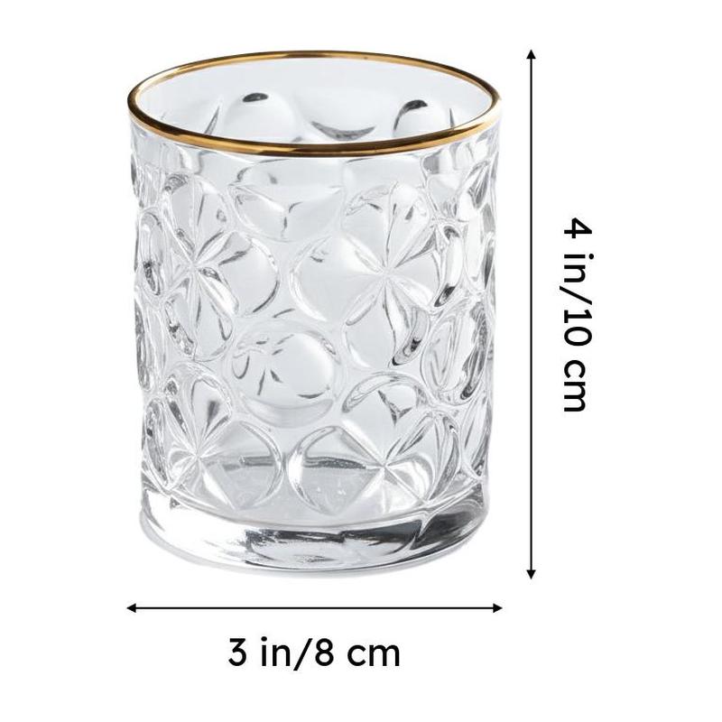 Bops Old Fashioned Glasses (300 ml ) - Set Of Four media 7