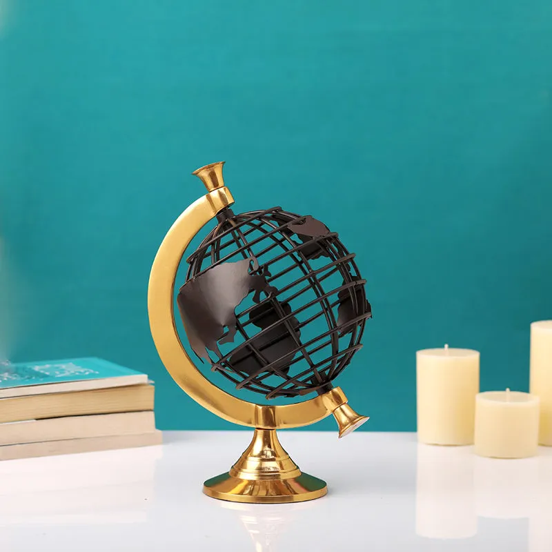 Mystic Globe Showpiece - Gold media 1