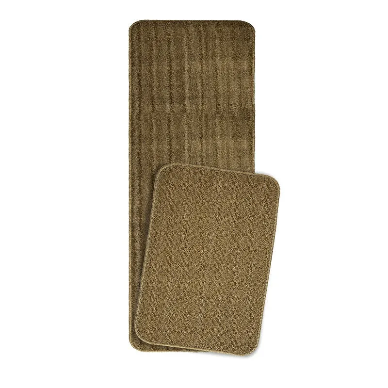 SimpleSoft Kitchen Floor Mats (Beige) - Set of Two media 3
