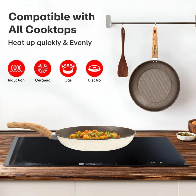 Rioware StoneFlip Non-Stick Cast Aluminium Frying Pan - 1800 ML media 7