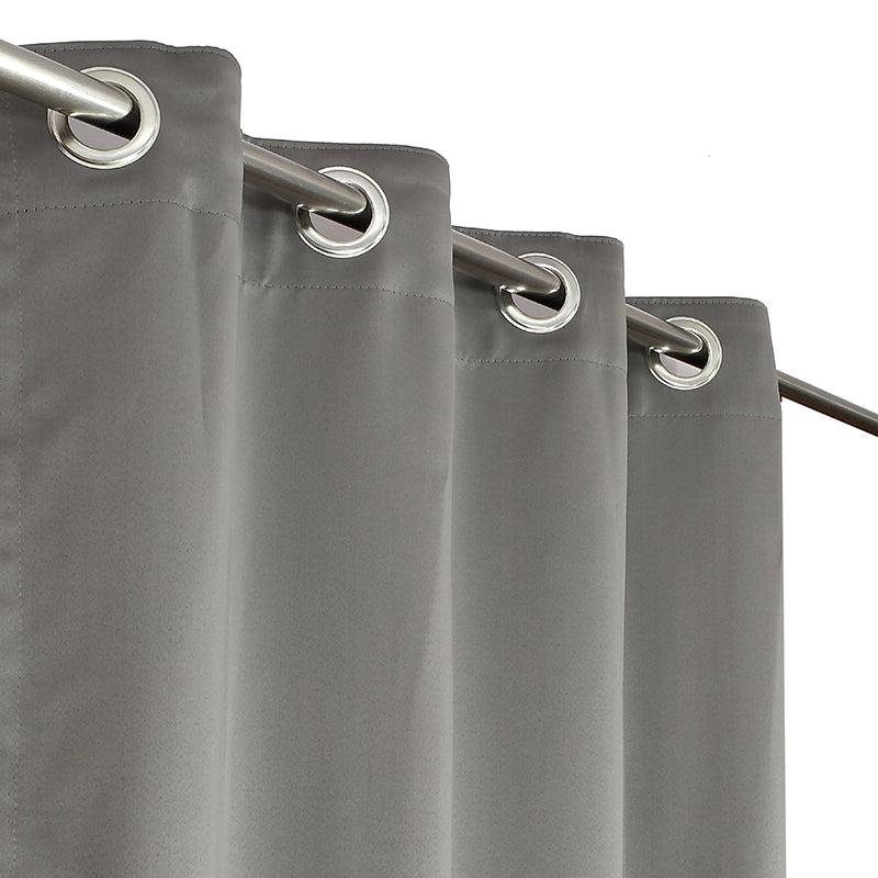 Nisha Blackout Curtain - Grey media 4