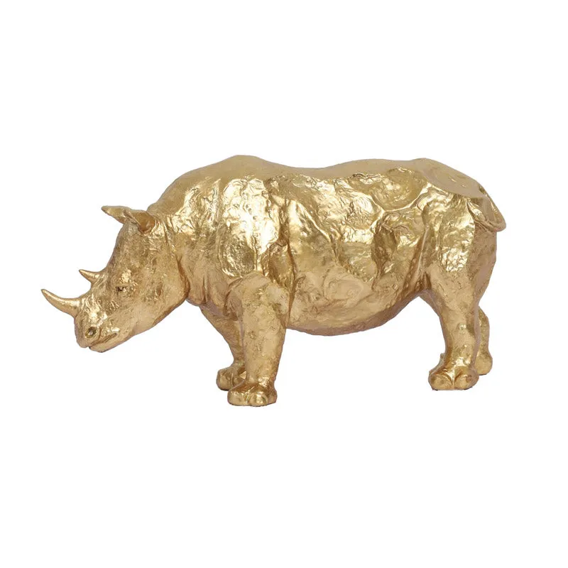 Niro Polyresin Rhino Showpiece media 3