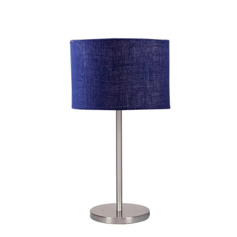 Noctra Dusk Glow Metal Table Lamp - Blue media 5