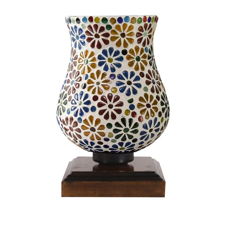 Lumique Mosaic Glass Table Lamp - Multicolor media 6