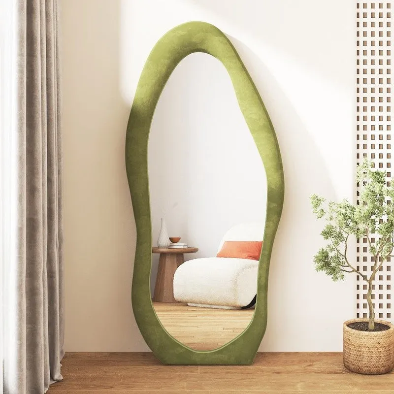 Ethereal Floor Mirror - Green media 1