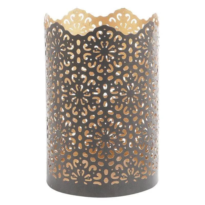 Crova Jaali Tealight Candle Holder- Set Of Three media 4