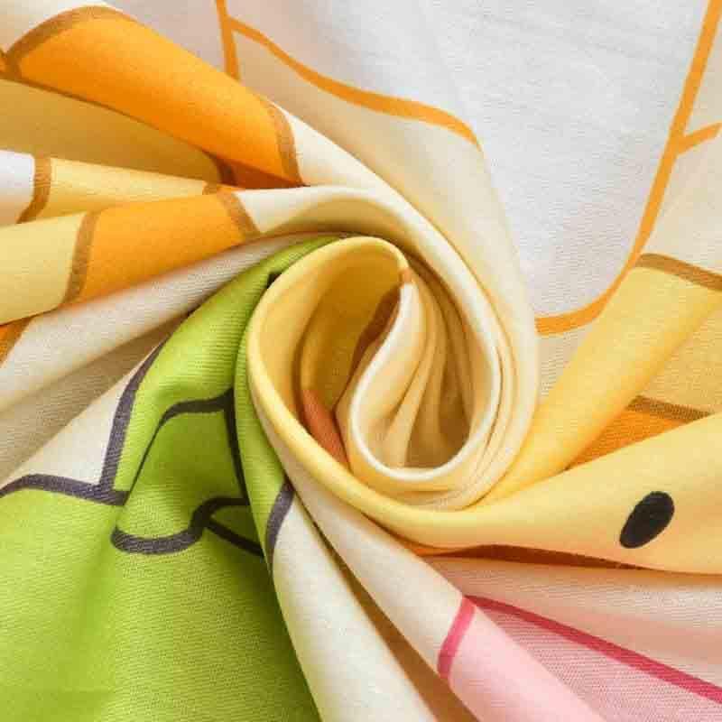 Animated Animals Cotton Bedsheet - 210 TC media 4