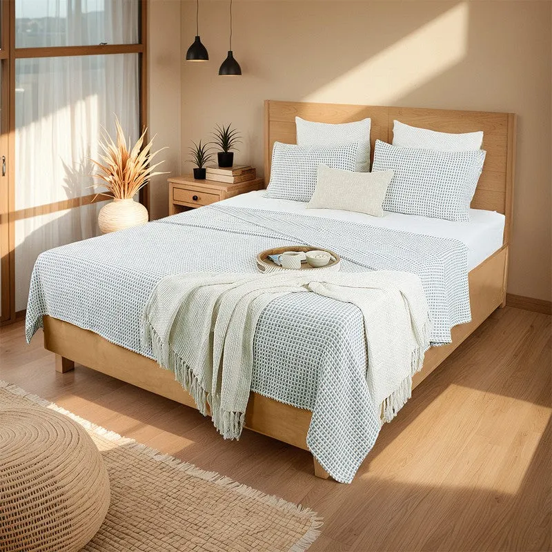 Girnar Bedcover - Dark Blue media 6