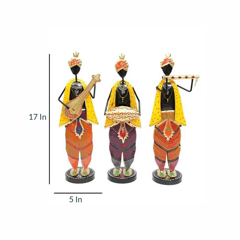 Ethnik Troupe Showpiece - Set Of Three media 7