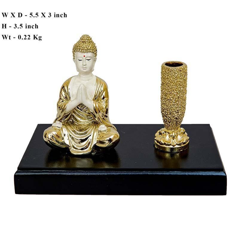Buddha Penstand Diwali Gift Set media 5