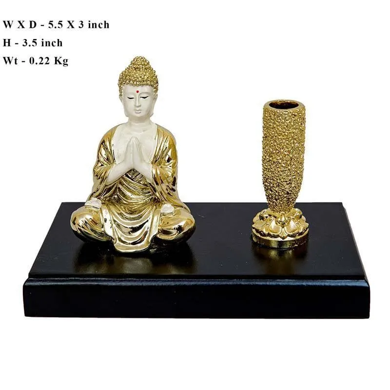 Buddha Penstand Diwali Gift Set media 5
