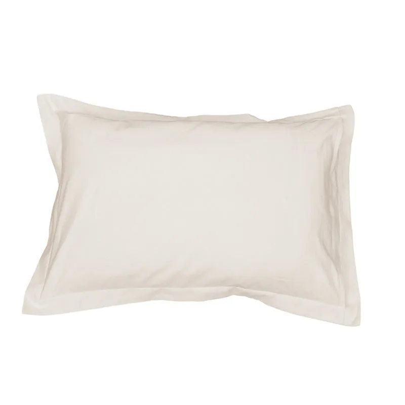 Blanqa Solid Cotton Bedsheet (White) - 300 TC media 3