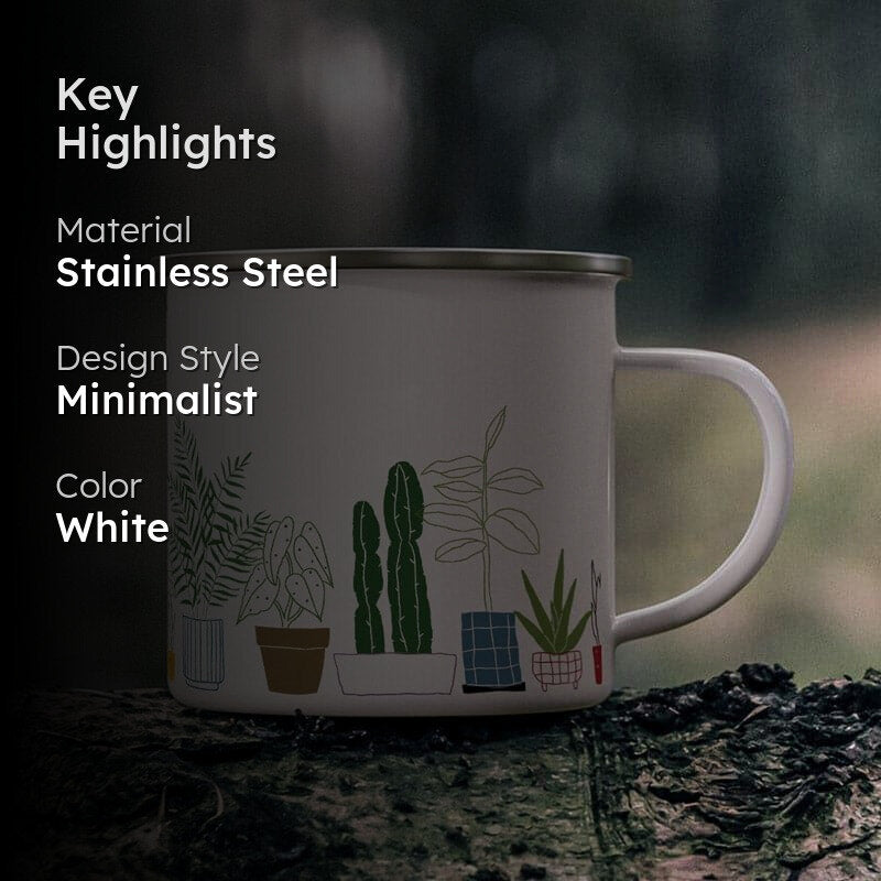 Garden Stainless Steel Coffee Mug (330 mL) media 2