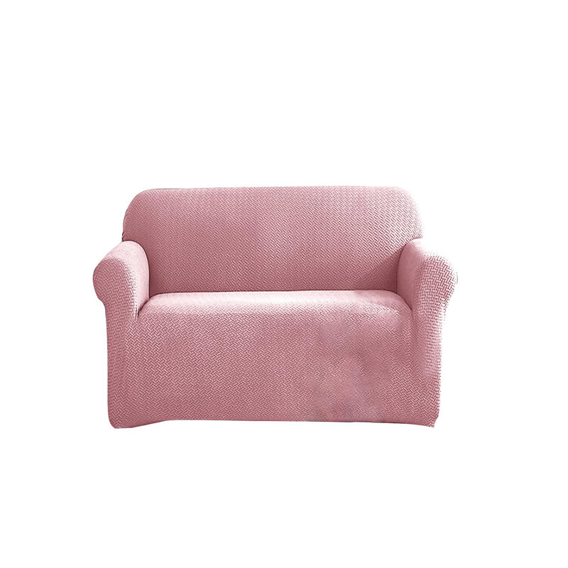 Univa Fleece Sofa Cover - Pink media 5