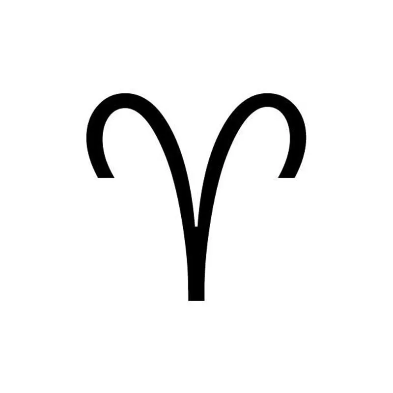 Aries Zodiac Sign Black Iron Wall Accent media 3