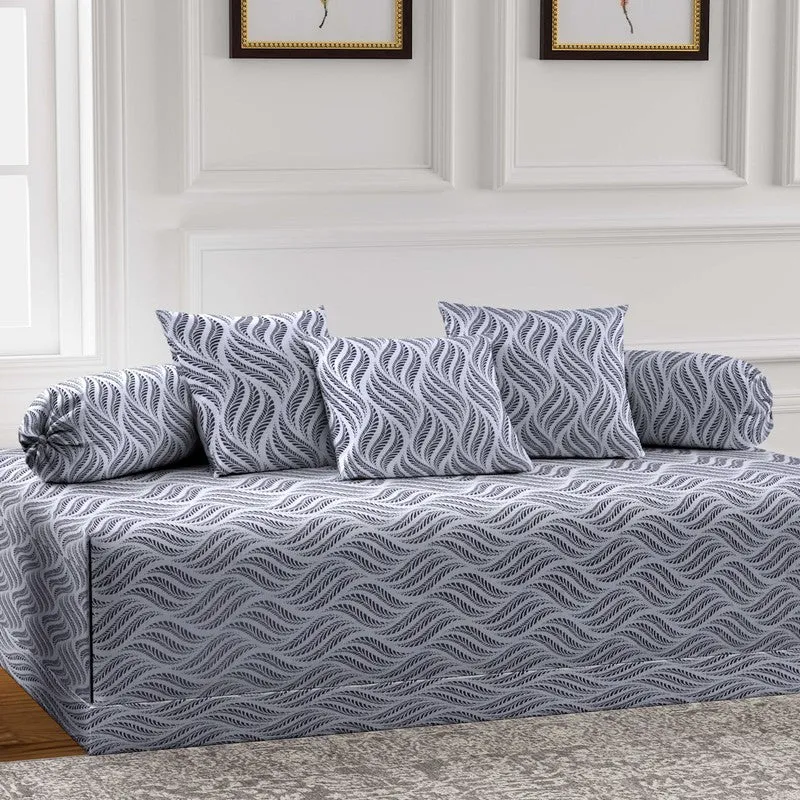 Murixa Printed Diwan Set - Six Piece Set media 4