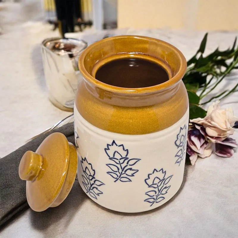 Bharni II Ceramic Jar - 1 L media 6