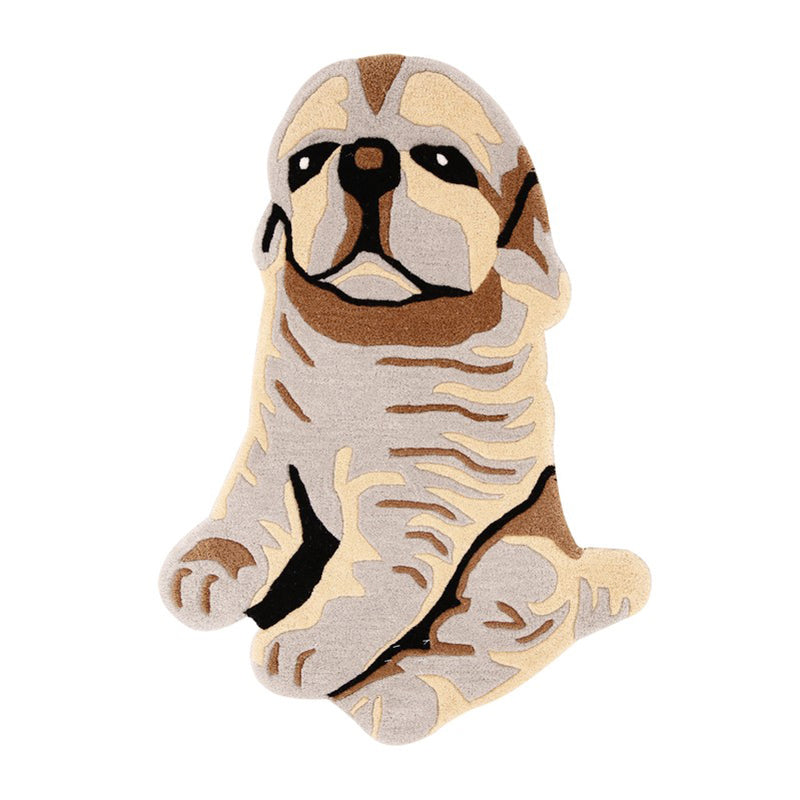 Little Pup Cotton Carpet - Grey