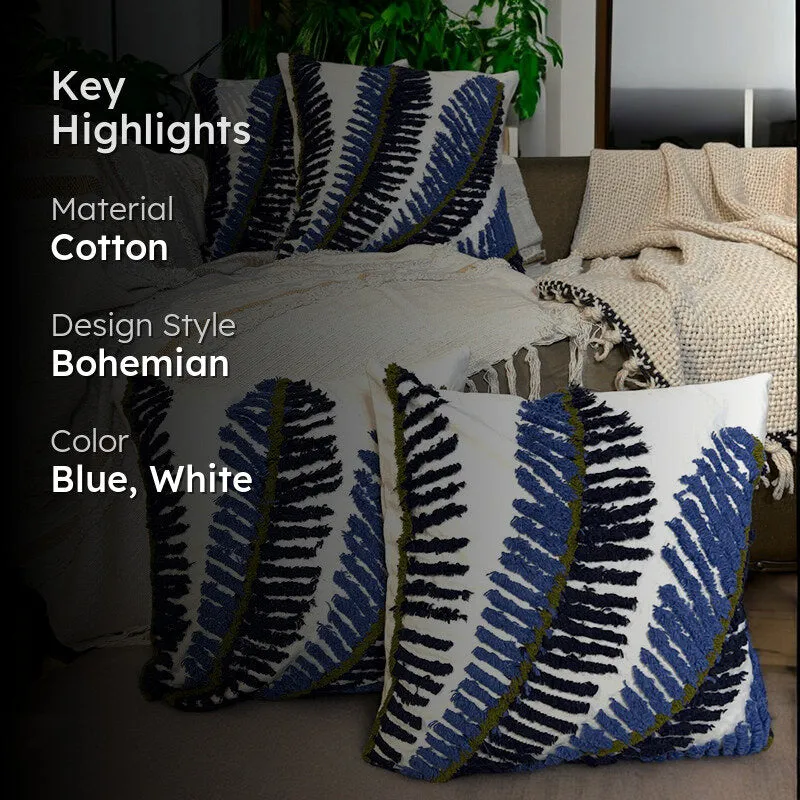 Dream Weft Tufted Cushion Cover Set - Set Of Four media 2