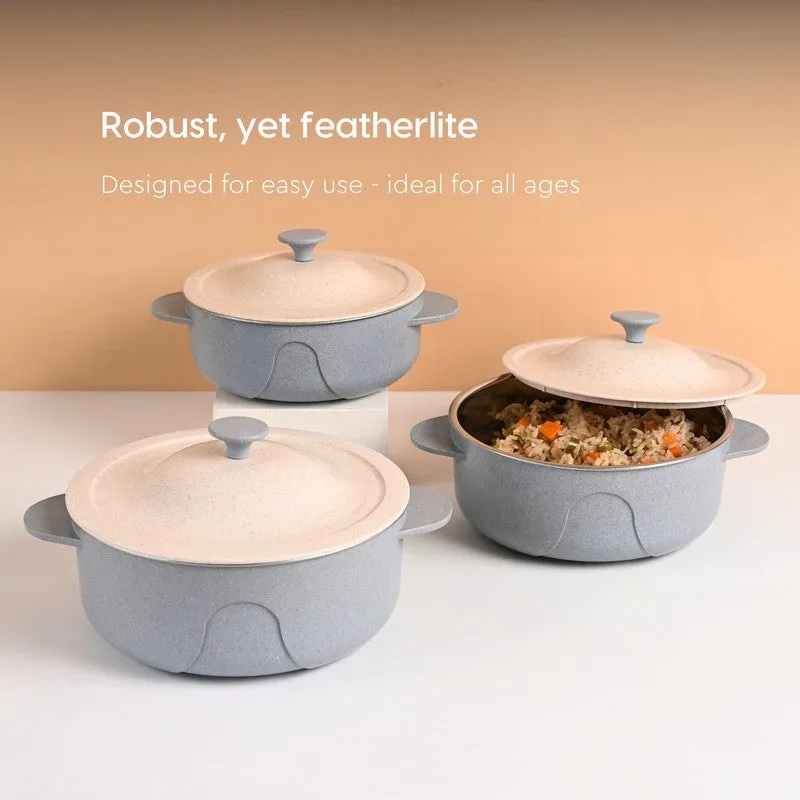 Moonvale Luxe Serving Bowl (500 mL,750 mL,1000 mL) - Set Of Three media 5