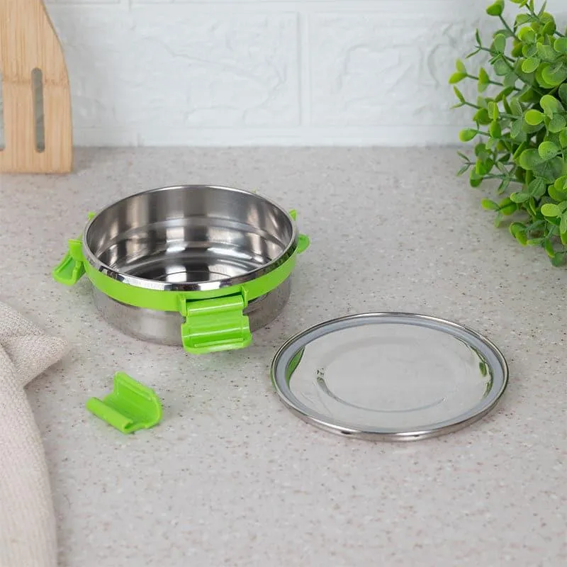 Clip Lock Lunch Box (275 mL) - Green media 6