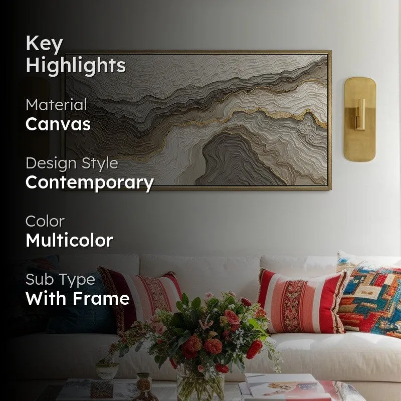 Azure Rhythm Canvas Wall Art media 2