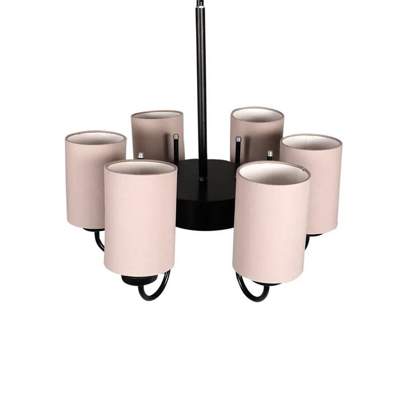 Viya Cylindrical Ceiling Lamp - Grey media 3